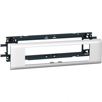 Суппорт LEGRAND Mosaic - для кабель-каналов DLP с шириной крышки 65 мм - 8 модулей, белый Суппорт LEGRAND Mosaic - для кабель-каналов DLP с шириной крышки 65 мм - 8 модулей, белый