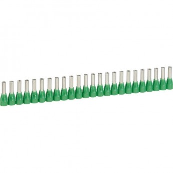 Наконечник в лентах LEGRAND Starfix для кабелей сечением 6 мм² зеленый