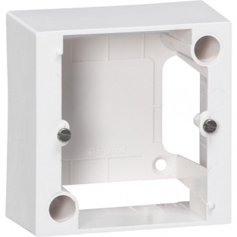 Коробка накладная LEGRAND 1 пост для встраиваемых розеток 20 А и 32 А 82x82 мм глубина 40 мм бежевый Коробка накладная LEGRAND 1 пост для встраиваемых розеток 20 А и 32 А 82x82 мм глубина 40 мм бежевый