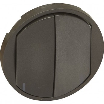 Клавиша управляющего устройства MyHome Play Zigbee 2-канального графит Клавиша управляющего устройства MyHome Play Zigbee 2-канального графит