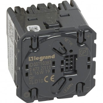 Светорегулятор-радиоприемник LEGRAND MyHome Play Zigbee Celiane без N 8-300Вт Светорегулятор-радиоприемник LEGRAND MyHome Play Zigbee Celiane без N 8-300Вт