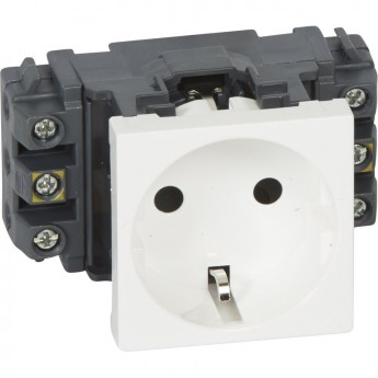 Розетка LEGRAND 2К+3 Программа Mosaic для монтажа на кабель-каналах с винтовыми зажимами белый Розетка LEGRAND 2К+3 Программа Mosaic для монтажа на кабель-каналах с винтовыми зажимами белый