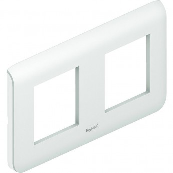 Рамка LEGRAND Mosaic 2x2 модуля горизонтальная белый Рамка LEGRAND Mosaic 2x2 модуля горизонтальная белый