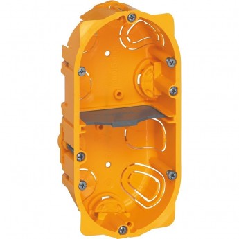 Коробка многоместная LEGRAND Batibox для сухих перегородок 2-местная 4/5 модулей глубина 40 Коробка многоместная LEGRAND Batibox для сухих перегородок 2-местная 4/5 модулей глубина 40