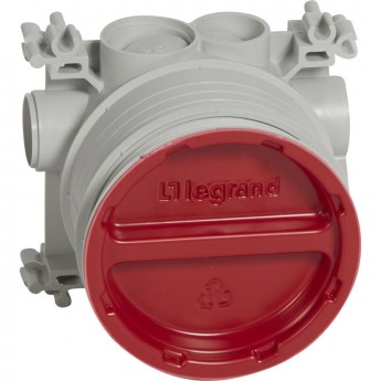 Коробка LEGRAND в бетон для встр.блоков IP44 серый Коробка LEGRAND в бетон для встр.блоков IP44 серый