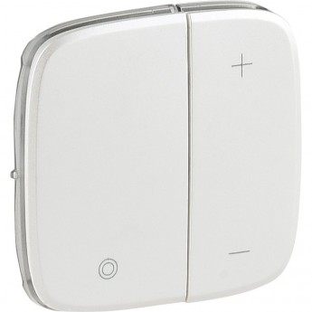 Лицевая панель LEGRAND Valena ALLURE для кнопочного светорегулятора жемчуг Лицевая панель LEGRAND Valena ALLURE для кнопочного светорегулятора жемчуг