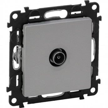 Розетка LEGRAND Valena LIFE ТВ c топологией "звезда" 0-2400 МГц с лицевой панелью алюминий Розетка LEGRAND Valena LIFE ТВ c топологией "звезда" 0-2400 МГц с лицевой панелью алюминий