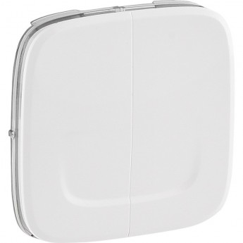 Лицевая панель LEGRAND Valena ALLURE MyHome Play Zigbee для радиоуправляющего устройства 2-канального ON-OFF белый