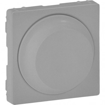 Лицевая панель LEGRAND Valena LIFE для светорегулятора с поворотной ручкой алюминий Лицевая панель LEGRAND Valena LIFE для светорегулятора с поворотной ручкой алюминий