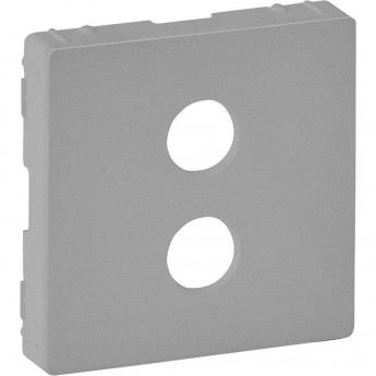 Лицевая панель LEGRAND Valena LIFE для аудиорозетки "банан" одиночной алюминий Лицевая панель LEGRAND Valena LIFE для аудиорозетки "банан" одиночной алюминий