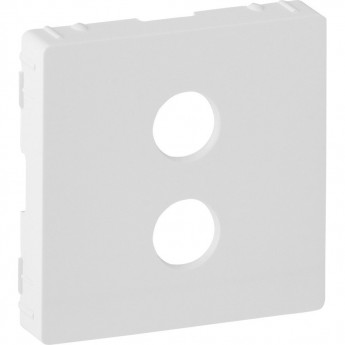 Лицевая панель LEGRAND Valena LIFE для аудиорозетки "банан" одиночной белая Лицевая панель LEGRAND Valena LIFE для аудиорозетки "банан" одиночной белая
