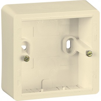 Коробка LEGRAND Cariva для накладного монтажа высота 41 мм слоновая кость Коробка LEGRAND Cariva для накладного монтажа высота 41 мм слоновая кость
