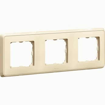Рамка LEGRAND Cariva 3 поста горизонтальный/вертикальный монтаж слоновая кость Рамка LEGRAND Cariva 3 поста горизонтальный/вертикальный монтаж слоновая кость