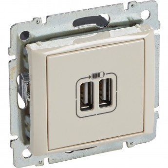 Зарядное устройство LEGRAND Valena с 2-мя коннекторами USB 1500 мА слоновая кость Зарядное устройство LEGRAND Valena с 2-мя коннекторами USB 1500 мА слоновая кость