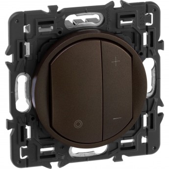 Светорегулятор LEGRAND Celiane 600 Вт графит Светорегулятор LEGRAND Celiane 600 Вт графит