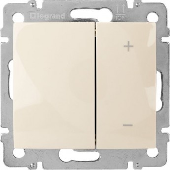 Кнопочный светорегулятор LEGRAND Valena 40-400 Вт/40-400 ВА слоновая кость Кнопочный светорегулятор LEGRAND Valena 40-400 Вт/40-400 ВА слоновая кость
