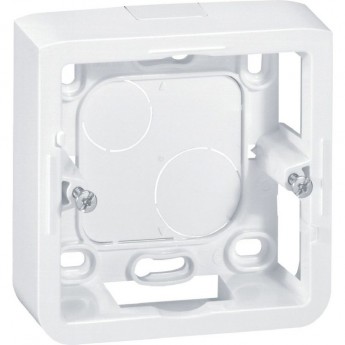 Коробка накладная LEGRAND Mosaic 2 модуля. высота 30мм, белый Коробка накладная LEGRAND Mosaic 2 модуля. высота 30мм, белый