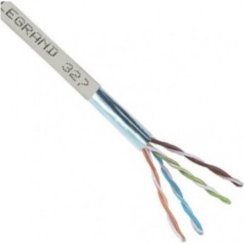 Кабель для локальных сетей LEGRAND категория 5e U/UTP 4 пары LSZH для групповой прокладки 305 м Кабель для локальных сетей LEGRAND категория 5e U/UTP 4 пары LSZH для групповой прокладки 305 м