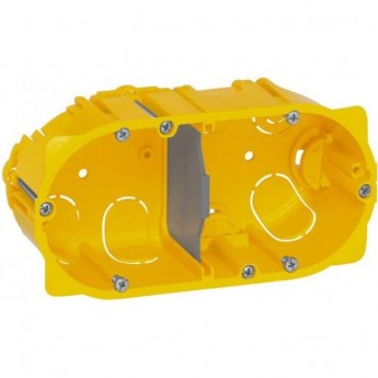 Коробка LEGRAND Batibox для сухих перегородок, 2 поста, 50 мм Коробка LEGRAND Batibox для сухих перегородок, 2 поста, 50 мм